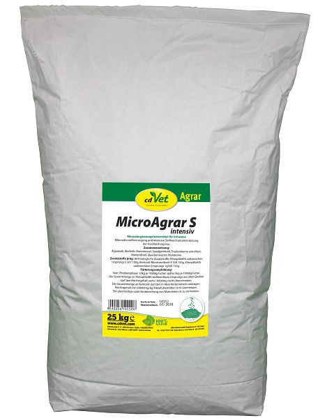 cdVet MicroAgrar S intensief 25 kg, 10020