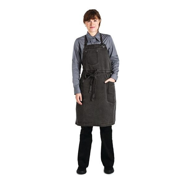 Chef Works Urban Dorset schort Pewter Grey, BB003