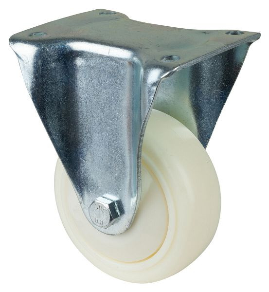 BS Rollen zwaarlastwiel, bokwiel, wielbreedte 50 mm, wiel-Ø 125 mm, draagvermogen 450 kg, kunststof gekroond, kogellager, N110.B15.128