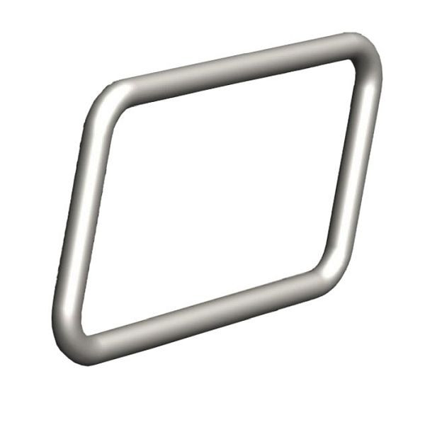 Stone HGS armleuning voor zitgroepen en zitschalen -Priority-, RAL9007 grijs aluminium, 21066