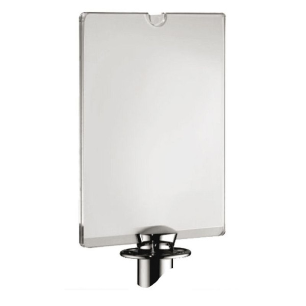Stein HGS HGS acrylglaslijst -Traditioneel- staand formaat, A3 gepolijst chroom, 11704