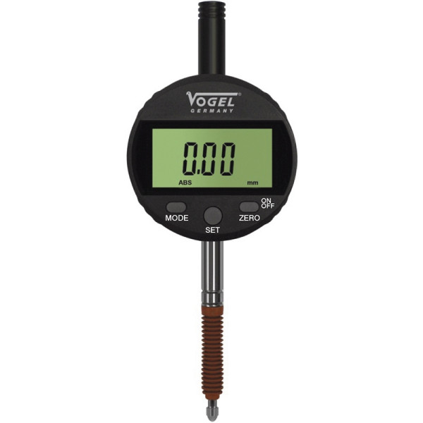 Vogel Germany digitale meetklok, IP65, met mini USB data-uitgang, 12,5 mm / 0,5 inch, 0,01 mm / 0,0005 inch, 242140