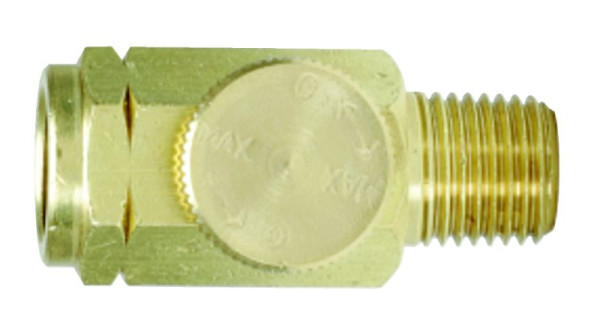 KS Tools 1/4" messing persluchtregelaar, 11x13mm, 515.3365