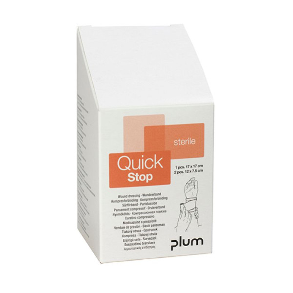 Stein HGS HGS wondverband -PLUM QuickStop-, 3 kompressen, pc5152