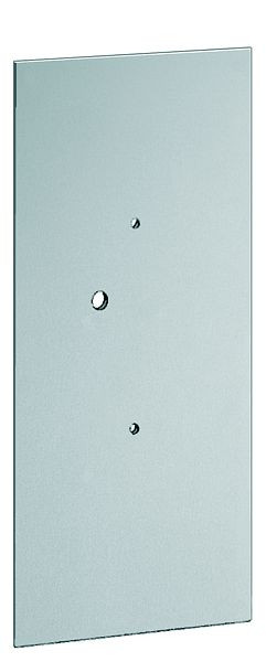 TCS montageplaat zilver geanodiseerd naturel voor PAK01-06 H338xB170 mm, ZAM1103-0010