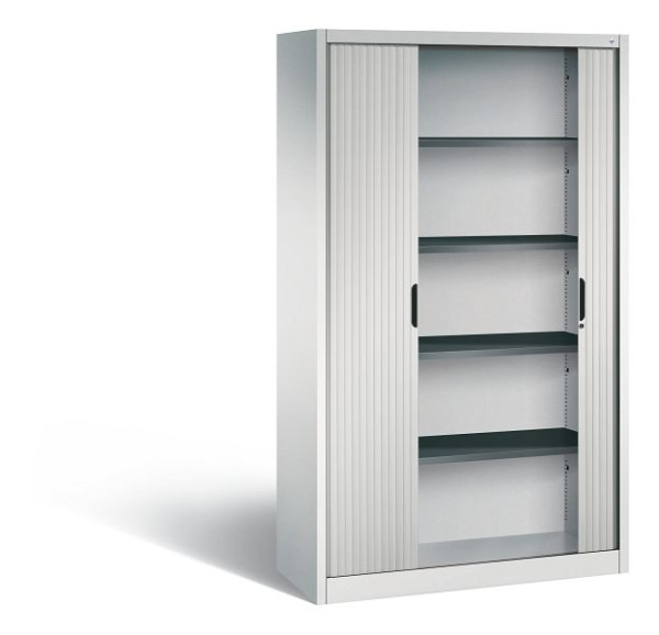 C+P rolluikkast Omnispace, H1980xB1200xD420mm, kleur: lichtgrijs, inbouwgreep, 5 OH, 3203-00 S10076