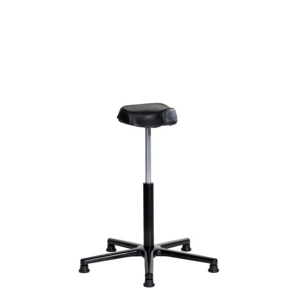 SOFAME stahulp LM 2029 met glijder, zithoogte 57-81 cm, aluminium onderstel, zonder rugleuning, W050020006