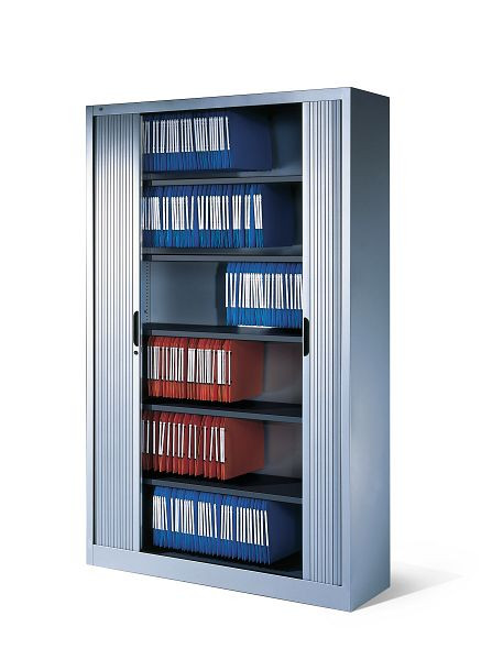 C+P rolluikkast Omnispace, H1980xB1200xD420mm, kleur: lichtgrijs, verzonken greep, 5 OH, 3203-00 S10540