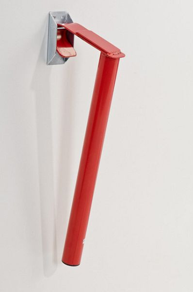 Growi zadelhouder, afneembaar, opvouwbaar, kleur: rood, 10050787
