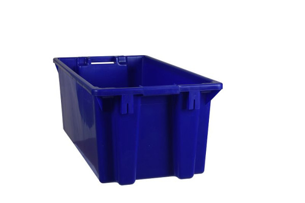 Plastipol-Scheu K 400/80 POLYBOX PP BLAUW, 800 mm x 400 mm x 300 mm, 28480011