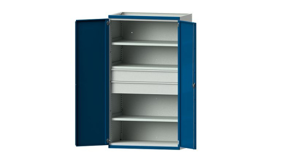 ANKE werkbanken, zware kast, model 102, 1085 x 630 x 1950 mm, RAL 7035/5010, 620.022