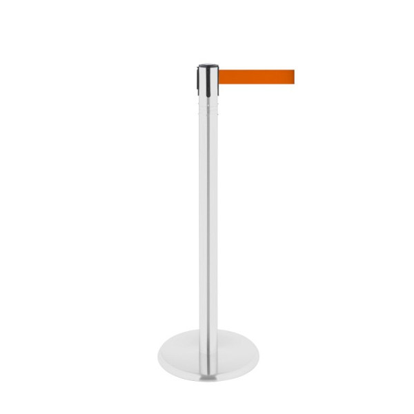 Stein HGS HGS personengeleidingssysteem -P-Line 360-, metaal, wit gecoat, oranje, met veiligheidsslot (zelfontgrendelend), riemlengte: 2,3 m, 40012-2203