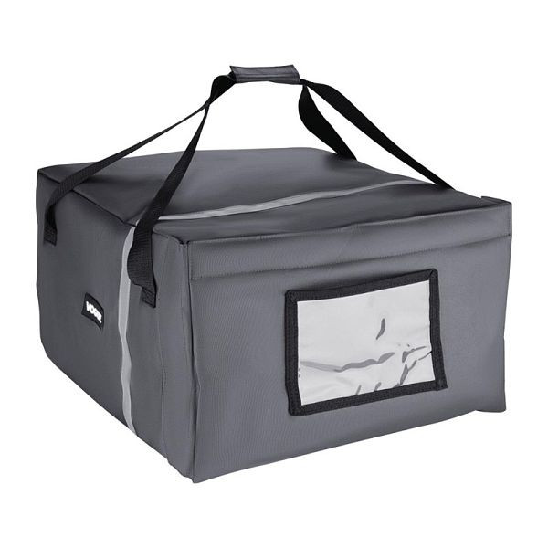 Vogue geïsoleerde pizzabezorgtas grijs 495x495x320mm, FR224