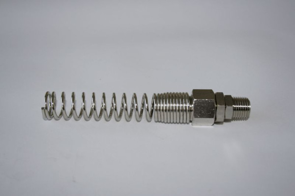 ELMAG schroefaansluiting (draaibaar) AG 1/4', blz. 6x8mm, met knikbeschermingsveer, 9402099