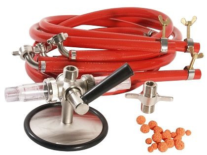 Contacto bierleiding reiniger set inclusief slangklemmen, 5893/001