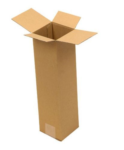 TransPak golfkartonnen vouwdoos 1-wandig, binnenafmetingen 108 x 108 x 430 mm, formaat A2, kwaliteit 1.20B, VE 50, 299204