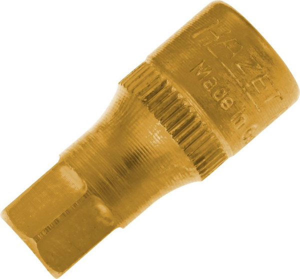 Hazet schroevendraaierdop, hol vierkant 6,3 mm (1/4 inch), zeskant dopprofiel, 8 mm, 8501-8