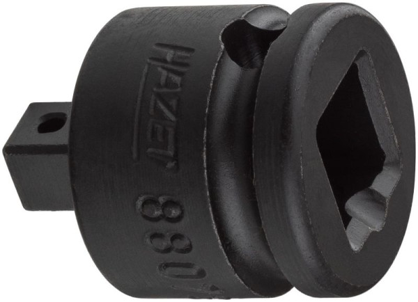 Hazet verloopstuk, vierkant hol 10 mm (3/8 inch), vierkant massief 6,3 mm (1/4 inch), 8807S