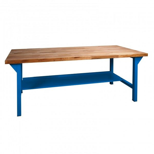 ADB werkbank 2000x750x850 mm, kleur: blauw, RAL 5012, 42520