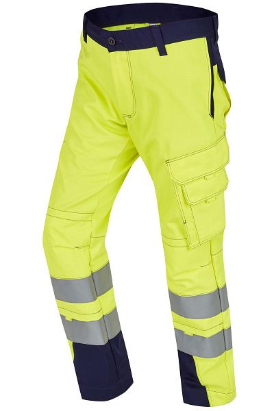 ROFA broek deels 2-laags 2427, maat 46, kleur 354-felgeel-navy, 2652427-354-46