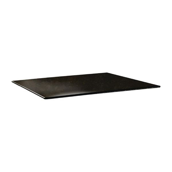 Topalit Smartline rechthoekig tafelblad Cyprus metaal 120 x 80cm, DR989