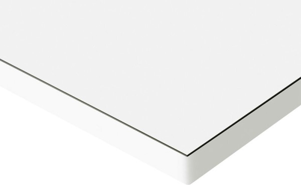 RAU EGB werkblad met harde laminaatbekleding (volume geleidend), B700 x D500 x S30 mm, HEGB-070-050-30