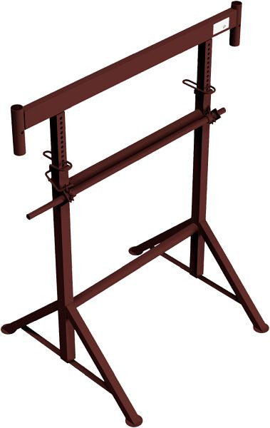 Schake zwengelsteigerbok K1200, breedte: 1,20m, hoogte: 1,20m - 1,95m, gelakt, 10128