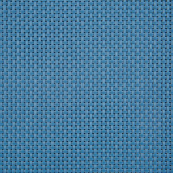 APS placemat - lichtblauw, 45 x 33 cm, PVC, smalle band, verpakking van 6, 60002