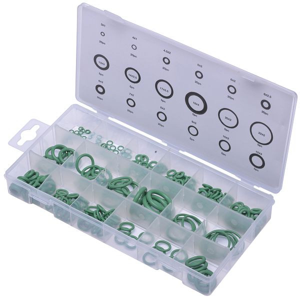 Assortiment SW stalen O-ringen, 255 stuks, S8041