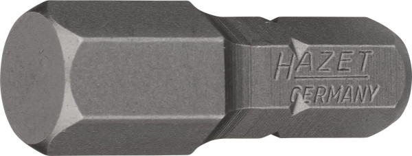 Hazet bit, zeskant massief 8 (5/16 inch), inwendig zeskantprofiel, 10 mm, 2206-10