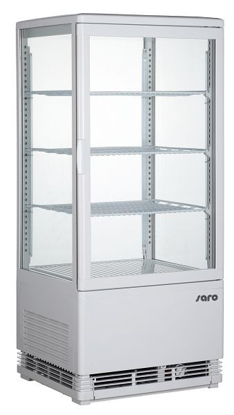 Saro koelvitrine model SC 80 wit, 330-1007