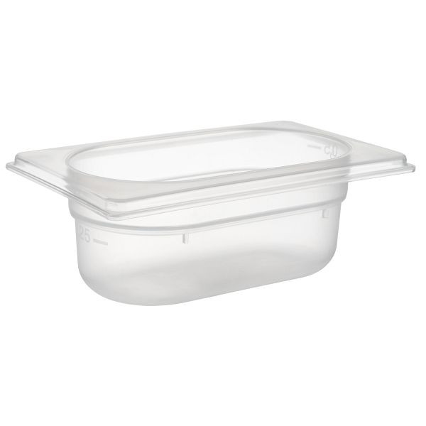 APS GN 1/9 bak, 17,6 x 10,8 cm, diepte: 65 mm, polypropyleen, 0,6 liter, 82150