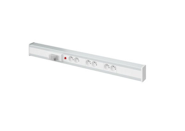 SOFAME Schuine energiestrip met aardlekschakelaar, lengte 860 mm, W010080247