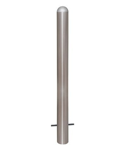 Moravia laadpaal stootbeschermingspaal van RVS, H 800 mm, voor inzetting in beton, 280379