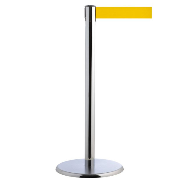 Stein HGS HGS personengeleidingssysteem -P-LINE Future-, metaal/verchroomd, signaalgeel, met magnetisch riemeindstuk, 12797-1204