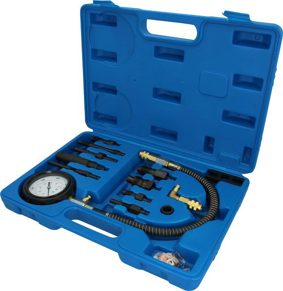 Brilliant Tools compressietesterset voor dieselmotoren, 15-delig, BT581050