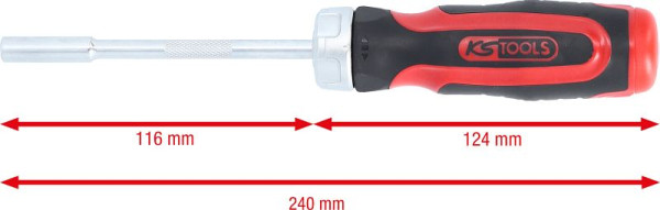 KS Tools 12 in 1 ratelbitschroevendraaier, 159.2035