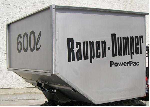 PowerPac lichtbak 600L van roestvrij staal voor RC550, RC600