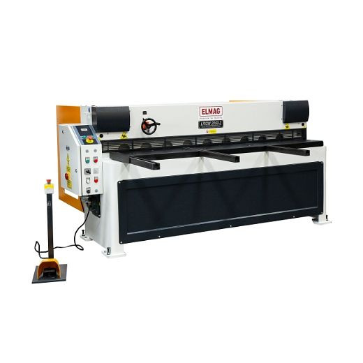 ELMAG mechanische plaatschaar, model LRGM 2050-3mm-NC controle-achteraanslag 750 mm, 81321