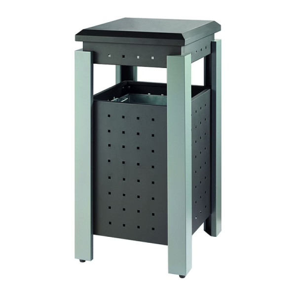 Stein HGS HGS afvalbak -P-Bins 117- 36 liter van staal, met dak, 37528