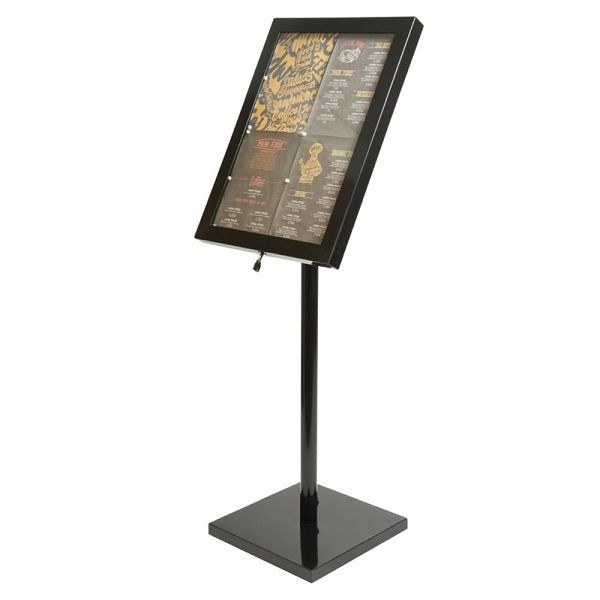 Securit LED display box 4 x A4, GL110