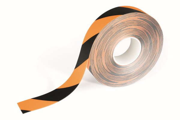 DURABLE DURALINE STRONG 2 KLEUREN vloermarkeringstape, 30m, geel/zwart, 1726130
