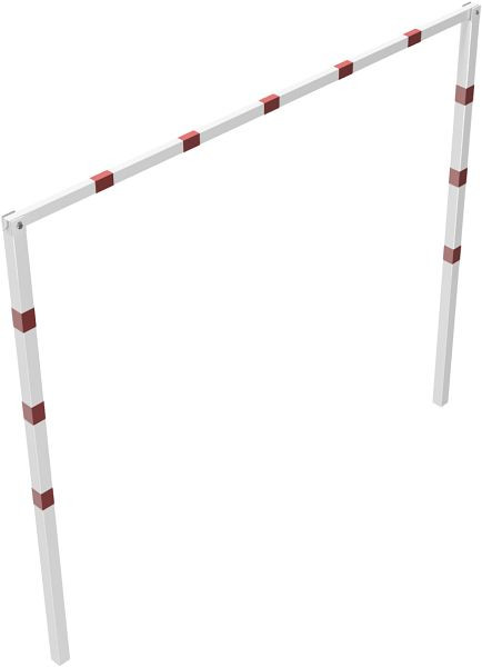 Schakehoogtebegrenzer, vast, doorgangshoogte: ca. 2000 mm, totale breedte: 3000 mm, voor inzetting in beton, 417_30B