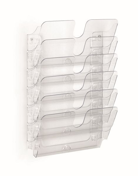 DURABLE FLEXIPLUS 6 A4 liggend formaat, transparant, 1700014401