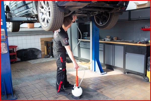 KS Tools tandwielolievulapparaat met handpomp zonder adapter, 150.9671