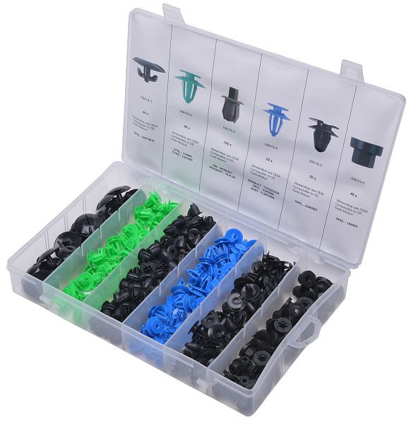SW-Stahl bevestigingsclip assortiment, Opel/Opel, S8019