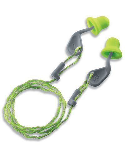 uvex xact-fit oordoppen, met steel en koord, SNR 26, lime, VE: 50 paar, 210-213