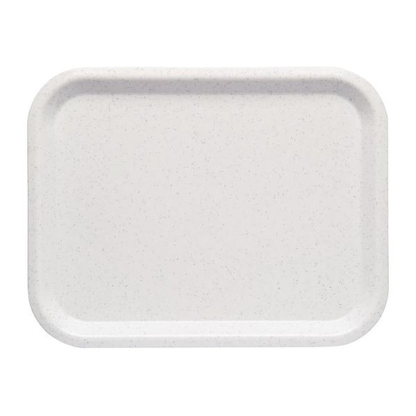 Roltex Nordic dienblad wit gevlekt 36 x 28cm, DR874