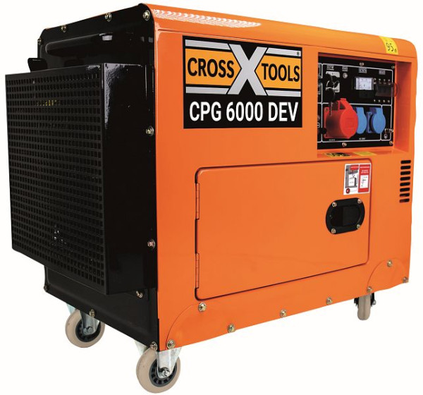 CROSS TOOLS dieselgenerator CPG 6000 DEV, 68034