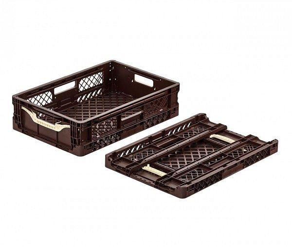ALPHA Bäckerkiste klappbar 600x400x154 mm braun, 2782